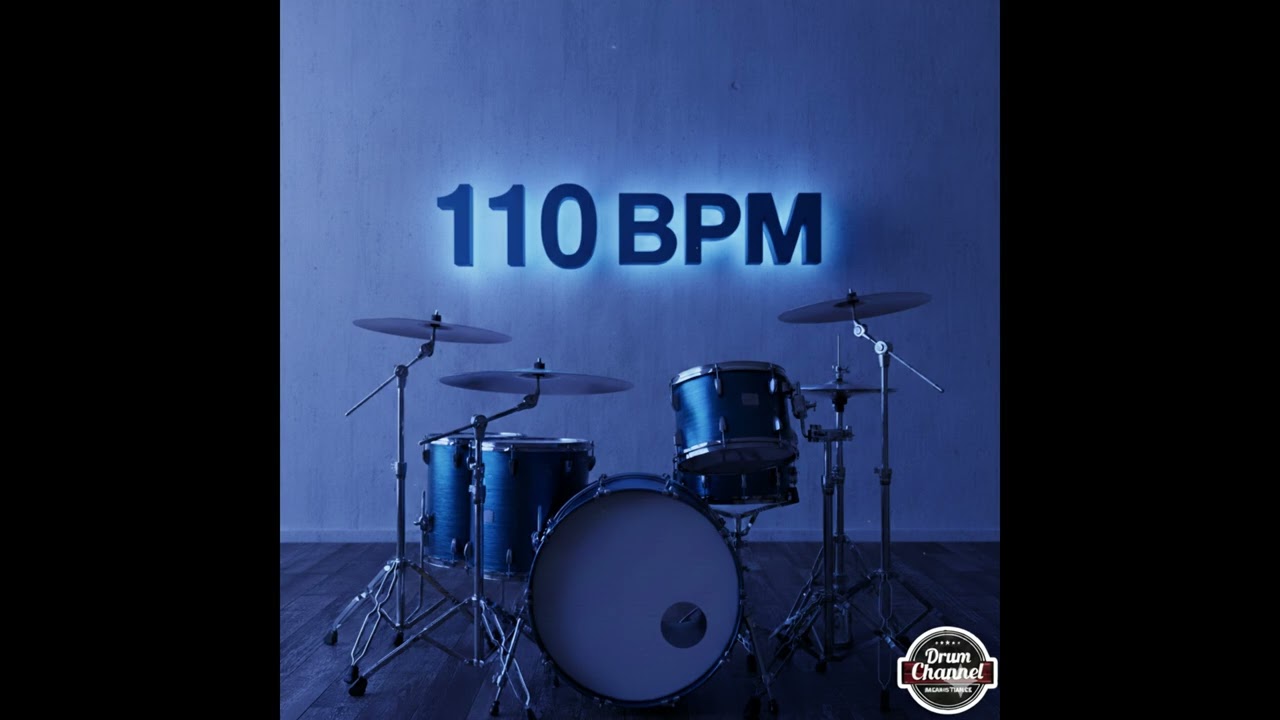Drum Backing Track 110 BPM - SOFT FUNK