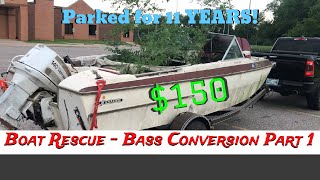 Converting an Old TriHull into a Bass Fishing Boat