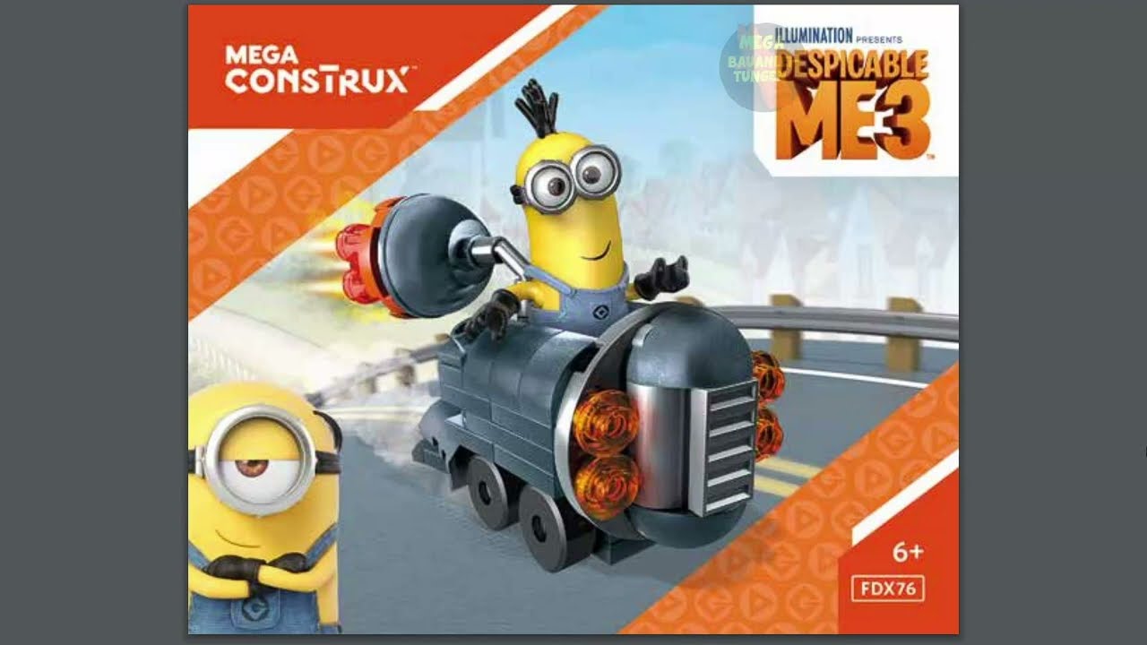 Gru’s Car Instructions | Mega Construx | FDX76 | Anleitung | Minions | Despicable Me | Bloks