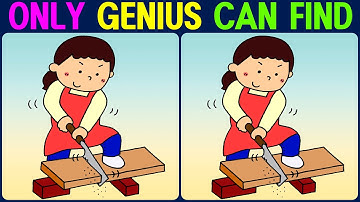 【Find the Difference】 ONLY GENIUS CAN FIND