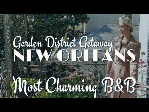 Vídeo: French Quarter Bed and Breakfast em Nova Orleans