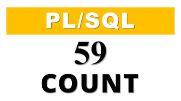 PL/SQL tutorial 59: PL/SQL Collection Method COUNT in Oracle Database by Manish Sharma
