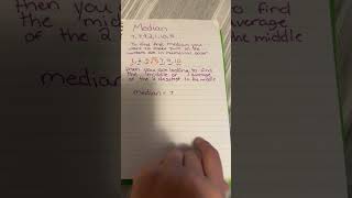 Mat-151 Mean,Median and Mode GCU