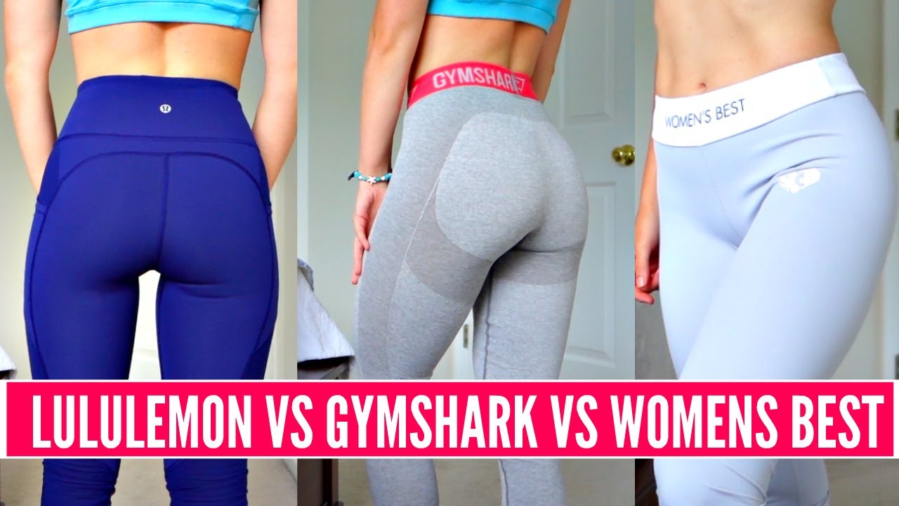 lululemon vs Gymshark vs 