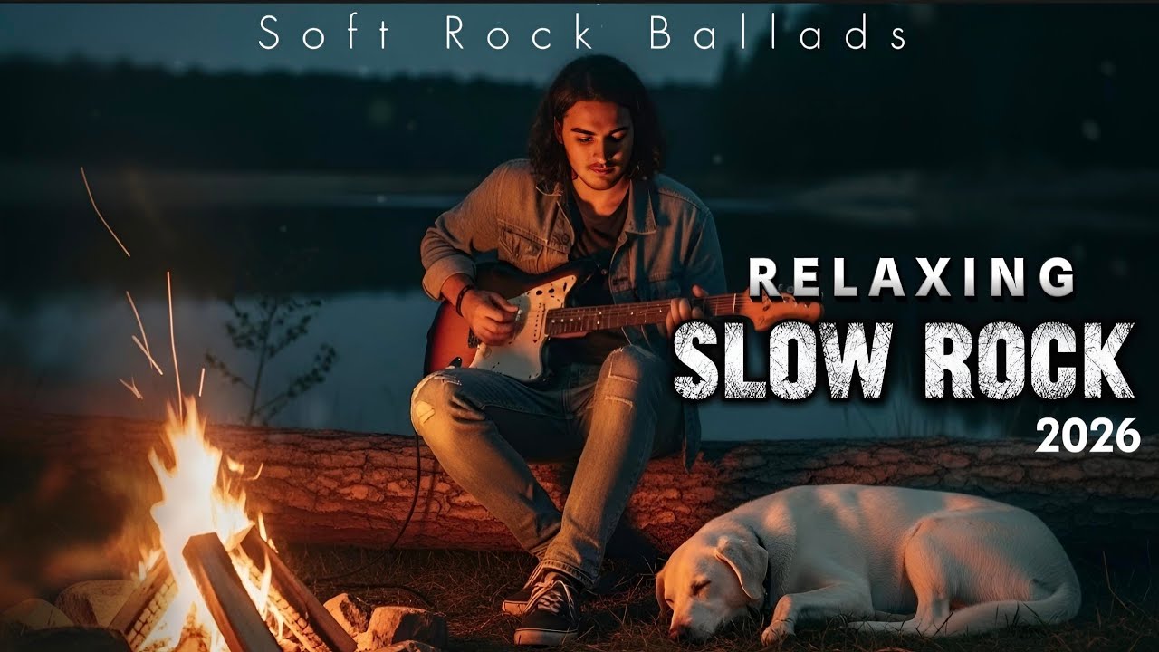 🎶 Slow Rock Romantic Hits | Relaxing Classic & 80s Rock Ballads 🌌