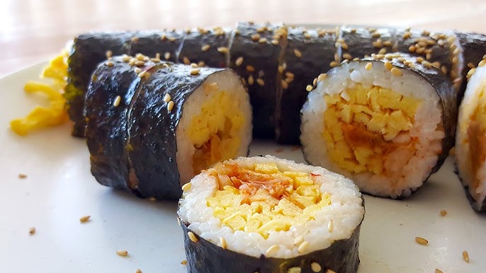 Korean Egg Roll Kimbap - Christie at Home