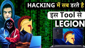 HACKING में सब डरते है Legion से😲 with kali linux for beginners | kali linux tutorial | cyber kaksha