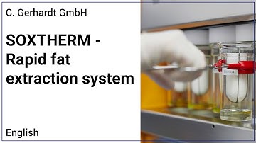 SOXTHERM Rapid automatic fat extraction system