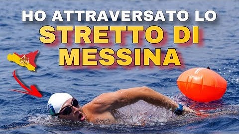 Ho attraversato lo STRETTO DI MESSINA a NUOTO