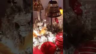 Barbara Logsdon  Christmas Table setting  Home Tree