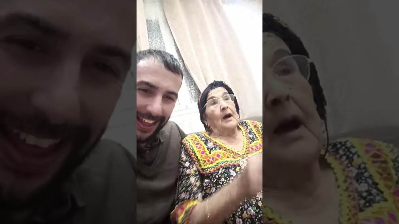 Mohand HAMAMA avec ses parents 