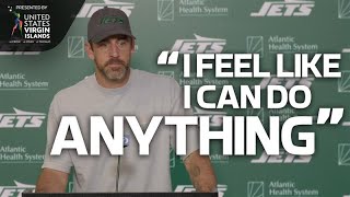 Aaron Rodgers Press Conference (5/21) | New York Jets