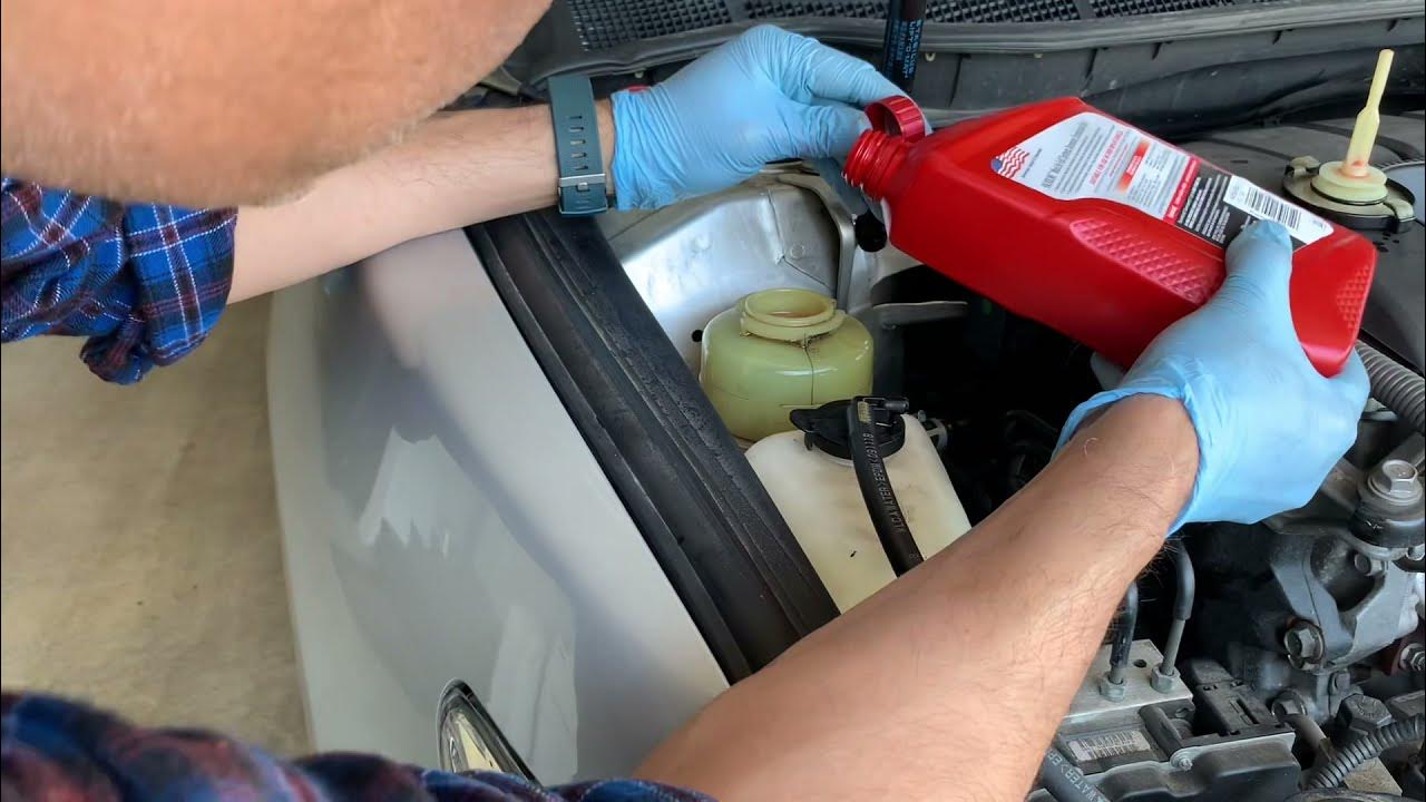 Cheapest & fastest Power steering 100 flush Camry YouTube