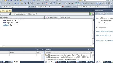C/C++ Programming Series 1 Part 5 - C Building Blocks