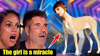 MAGICIAN DEFIES GRAVITY SURPRISES The Judges with Half Man Half Wolf |Britain's Got Talent 2023