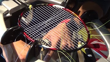 sTRINHgs: Yonex ArcSaber Z Slash Taufik Hidayat Badminton Racket Stringing