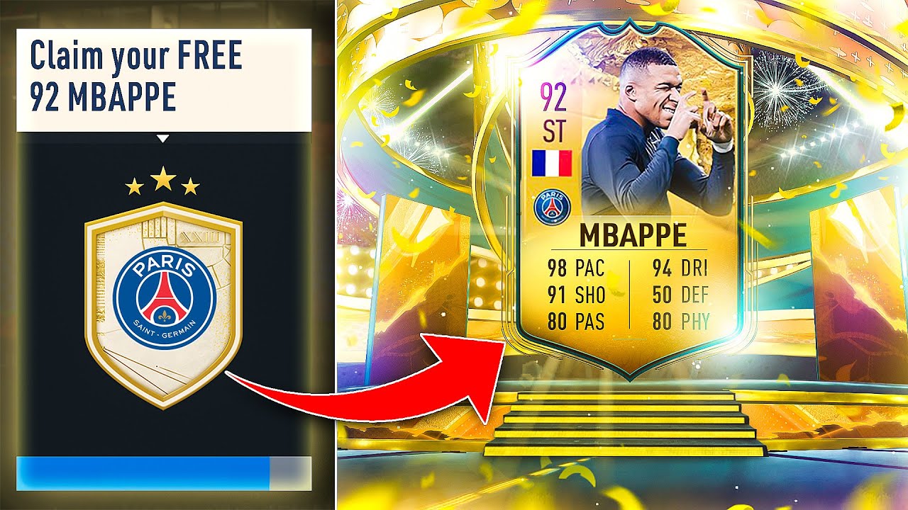 Never have packed Mbappe in FUT. Was saving my coins to get him post-champs  when this random pack (1 85+ guaranteed) changed everything. Not TOTY  version, but still a W! : r/fut