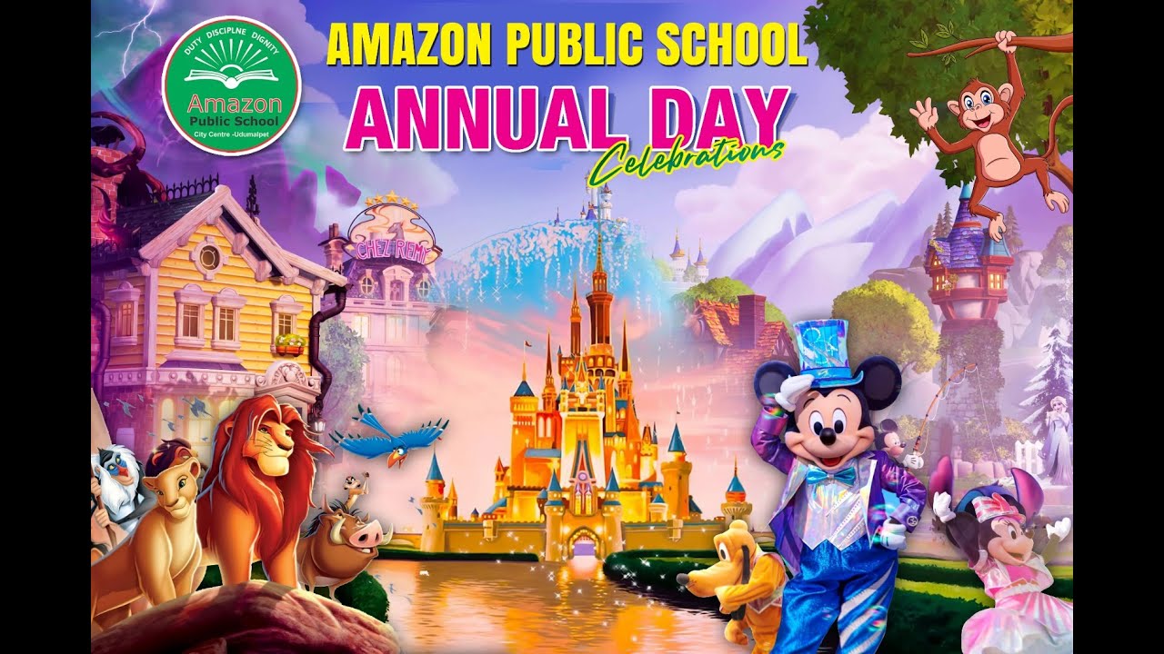 AMAZON PUBLIC SCHOOL UDUMALPET ANNUAL 2023 YouTube