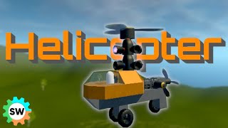 I built a Helicopter that can Fly! | Sandbox World 3d Tutorial screenshot 4