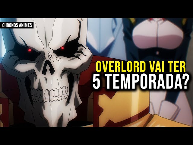 OVERLORD VAI TER UMA 5ª TEMPORADA? QUAL A DATA DA 5ª TEMPORADA DE OVERLORD?  