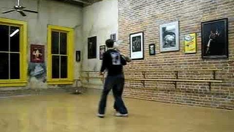 lindy hop, swing out with outside turn, lindy circle