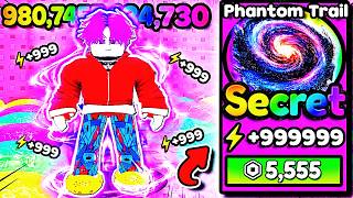 starting as NOOB with BEST TRAIL in ROBLOX +1 SPEED BUBBLE WRAP ESCAPE CANDY...
