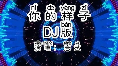 Chinese - 中国語歌ピンイン付き《你的样子》learn Chinese with pop song 听歌学中文15唐艺《你的样子》DJ字幕版