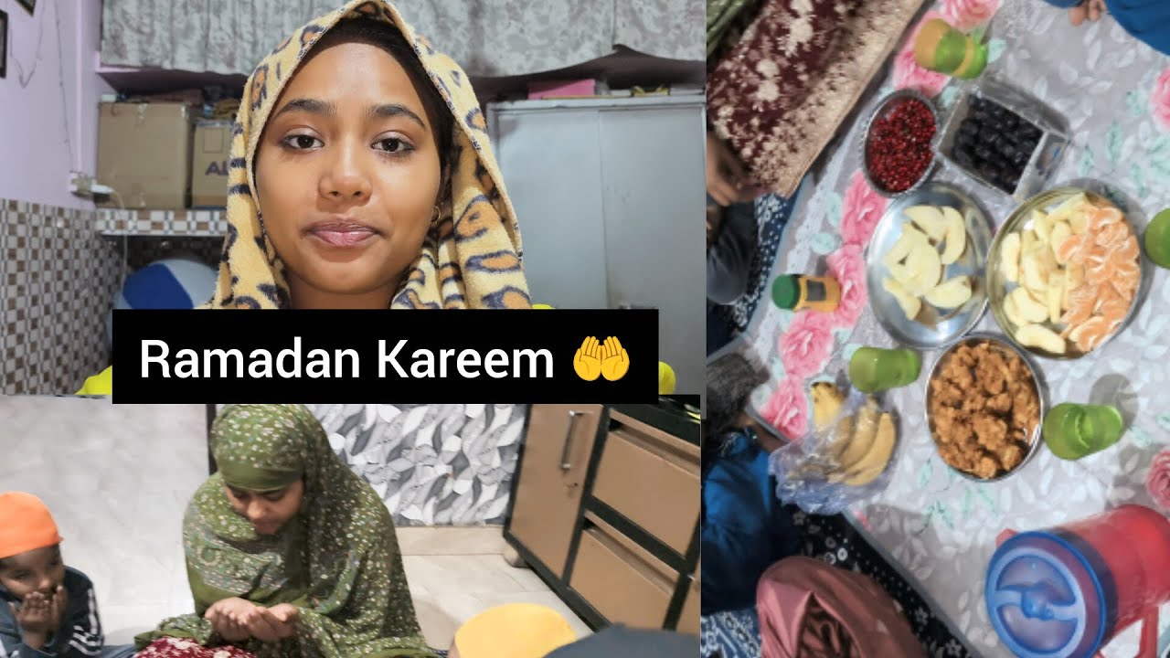 Ramadan Kareem special vlog | sehri routine | iftari 🤲 || Alvi Vlogs 