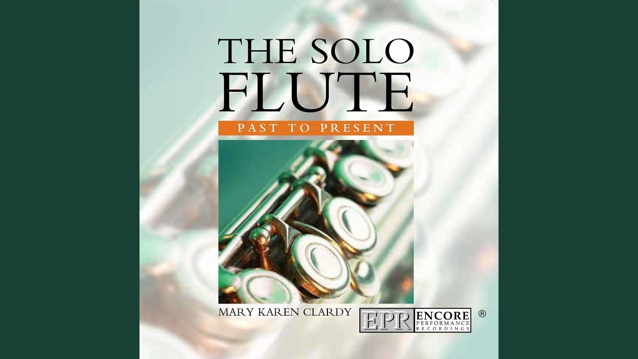 Trois pieces pour flûte seule: I. Bergère captive