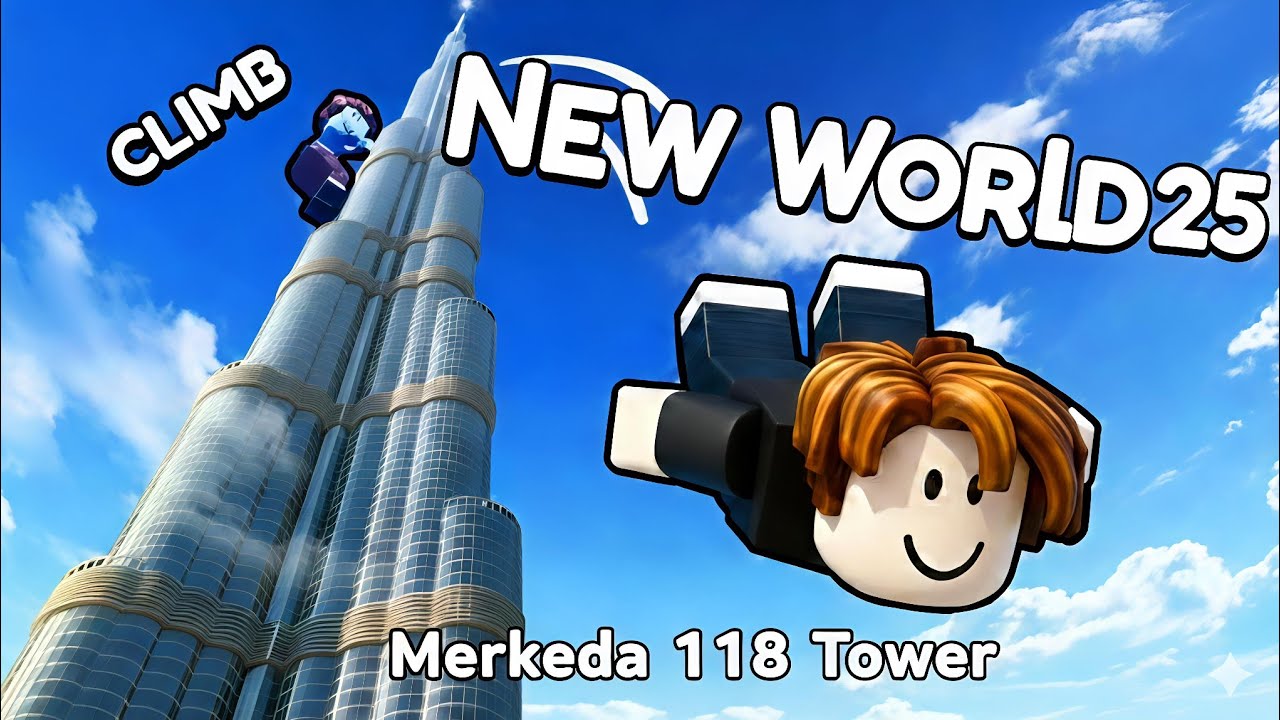 Climb and jump tower ( New World 25 )Merkeda 118 Tower!