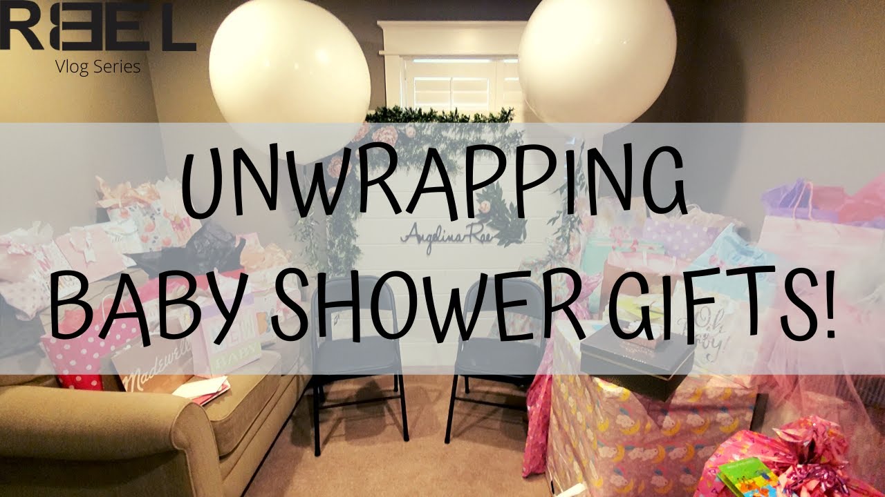 Be Reel Vlog Series Unwrapping Baby Shower Gifts Youtube
