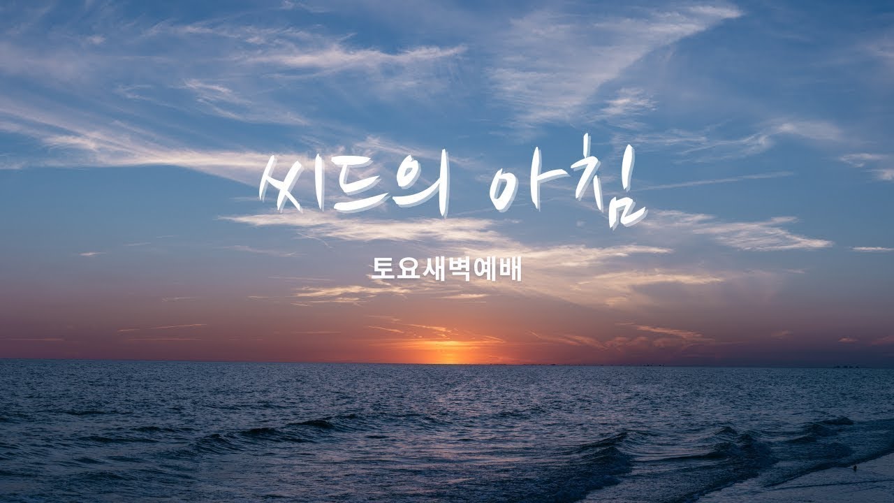 씨드교회 토요새벽 예배 1/17/2026