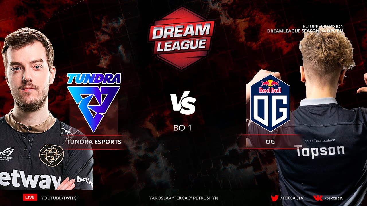 Tundra esports прямая трансляция. Tundra Esports vs og. DREAMLEAGUE DPC s14 eu команды. Tundra og прогноз.