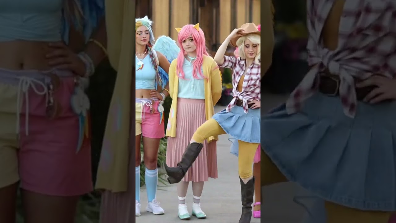 POV: Twilight is filming - My Little Pony cosplay group dance 💖✨💃