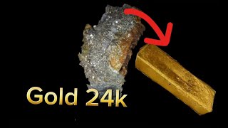 Stone gold recovery/hard rock gold process/how to gold stone