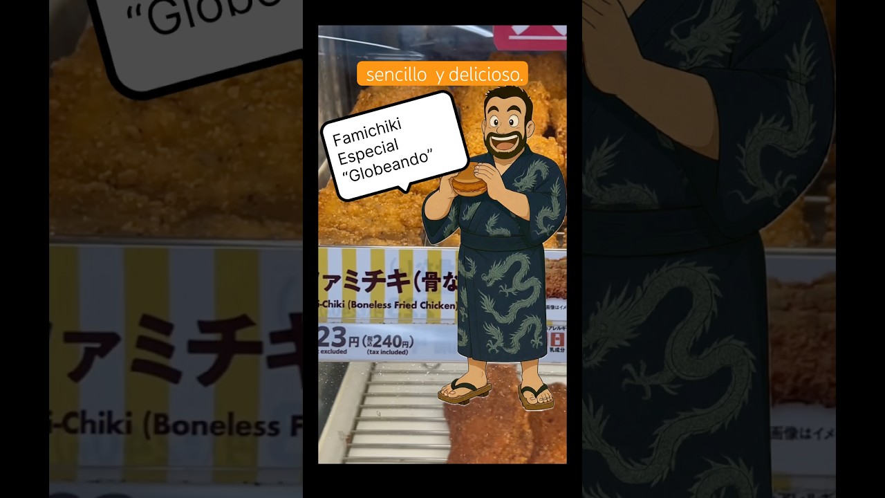 Cómo preparar un Famichiki de Family Mart estilo Globeando | konbini Japón 