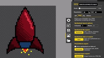 Stencyl - Character Animations in Piskelapp.com