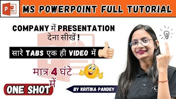 MS PowerPoint Full Tutorial One Shot | Learn Microsoft PowerPoint Basic to Advance | CTA