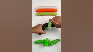 creating robot ASMR satisfying POP-TUBE DIY #oddasmr #diy #satisfyingvideos #relaxing #creative