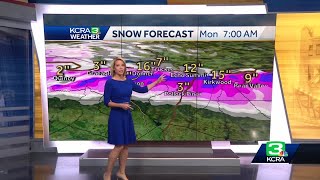 First significant storm hitting NorCal this week