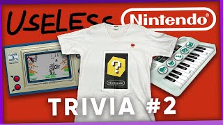 Useless Nintendo Trivia #2