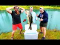 STOCKING LOJO's BackYard Pond With His BIGGEST BASS!