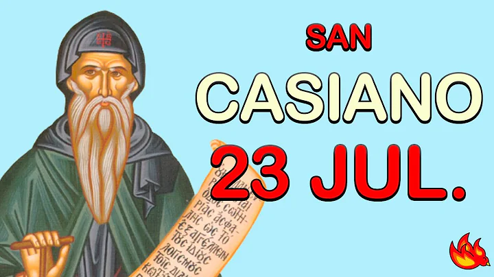 Quin es San Juan Casiano | Santo del Da 23 de Juli...