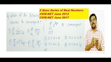 sequence and series csir net|series csir net|csir net june 2013|csir net june 2017