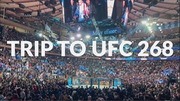 Trip to NYC for UFC 268