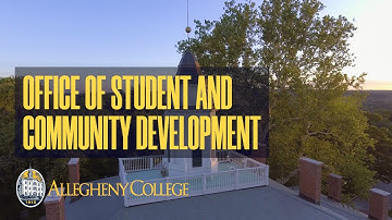 Office of Student and Community Development - Allegheny College