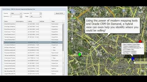 InFact Group - CRM On Demand Data Mashup Example