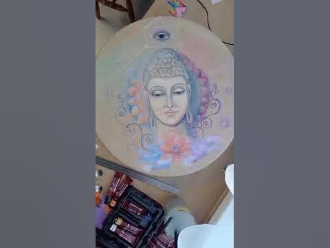 эко бубен ткань оксфорд, Будда #шаманизм #шаманскиепрактики #дух # ...