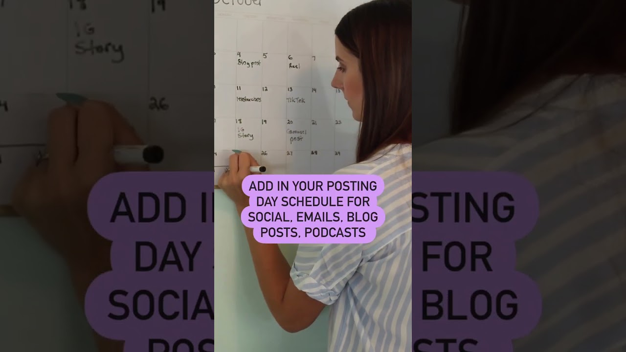 Creating a content calendar is easy, it’s STICKING to it that’s hard.🤯