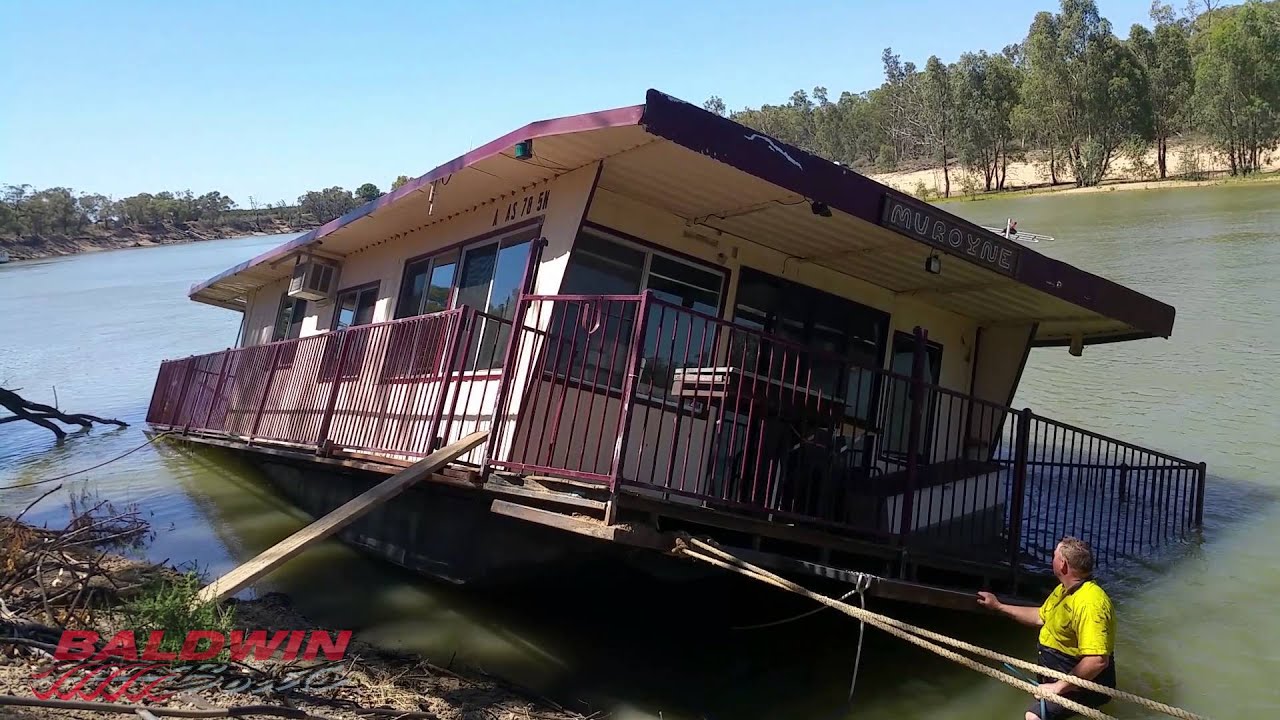 Houseboat Salvage Feb 2016 YouTube